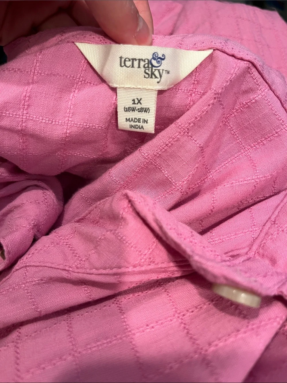Terra & Sky Woven Shirt Dress - Picture 8 of 8